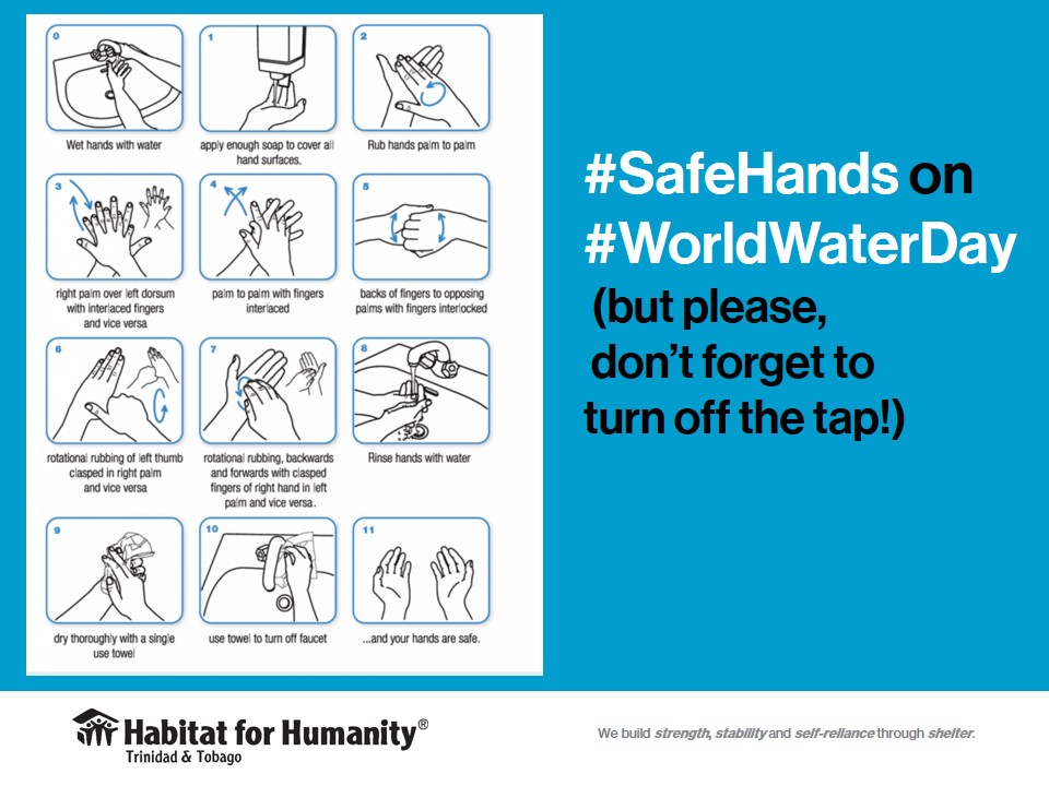 WHO Guidelines on handwashing for World Water Day